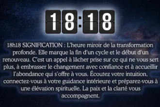 18h18 Signification