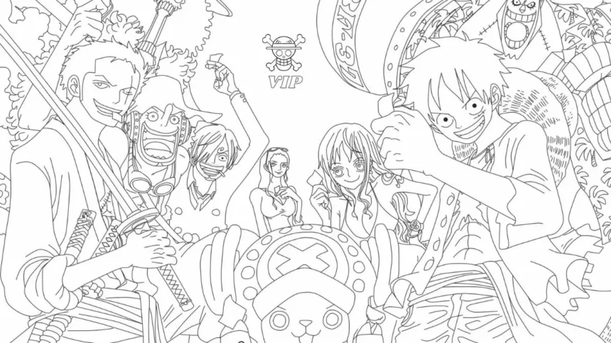 Coloriage One Piece