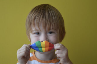 Les bisous arc en ciel