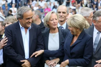 Michel Platini et sa nouvelle compagne