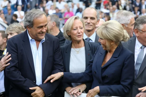 Michel Platini et sa nouvelle compagne