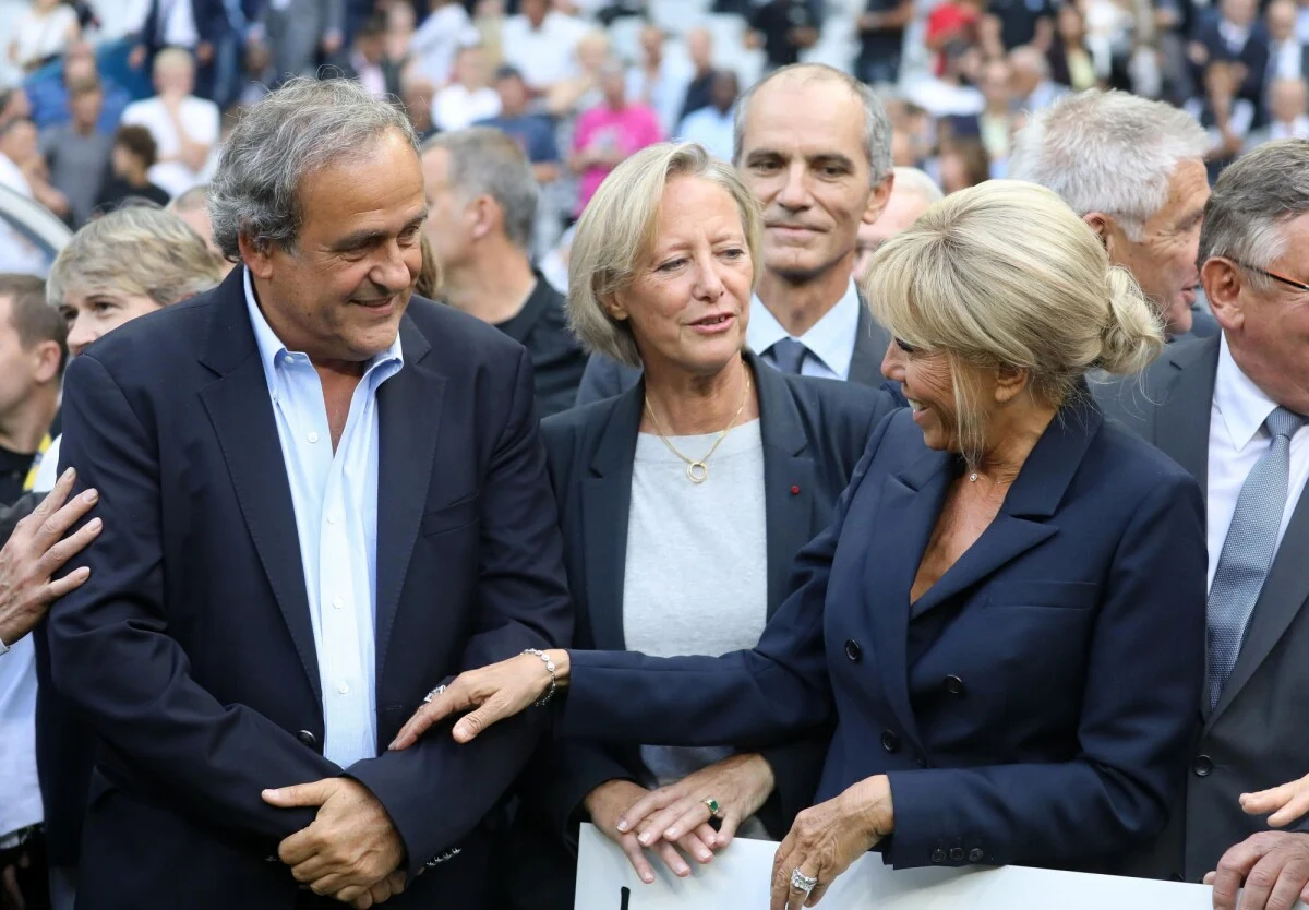 Michel Platini et sa nouvelle compagne