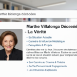 Marthe Villalonga décédée
